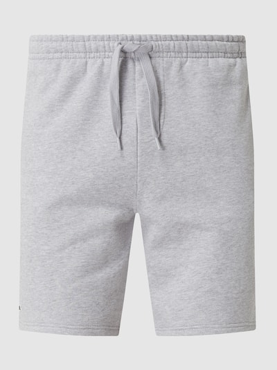 Lacoste Regular fit sweatshorts met logo Middengrijs gemêleerd - 2