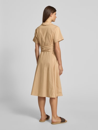 Liu Jo White Jurk met V-hals Beige - 5