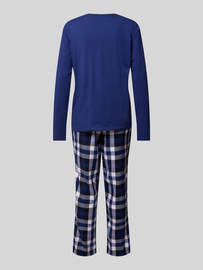 Tommy Hilfiger Pyjama mit Logo-Stitching Blau 3