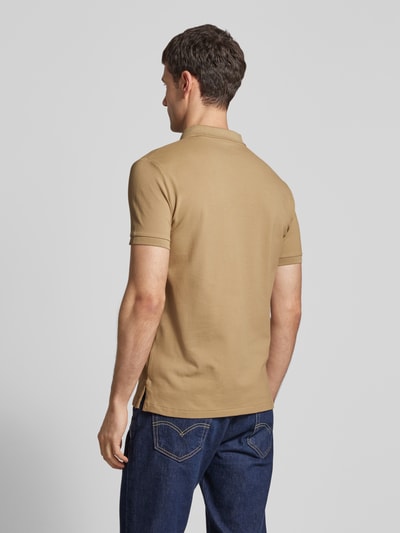 Polo Ralph Lauren Poloshirt mit Label-Stitching Camel 5