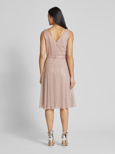 TROYDEN COLLECTION Cocktailkleid in Wickel-Optik Rose 5