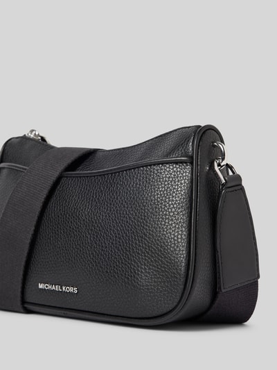 MICHAEL Michael Kors Handtasche aus Leder mit Label-Applikation Modell 'JET SET' Black 3