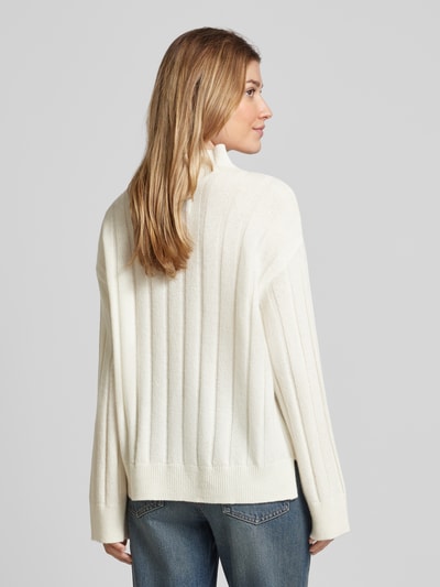 Gant Strickpullover mit Stehkragen Offwhite 5