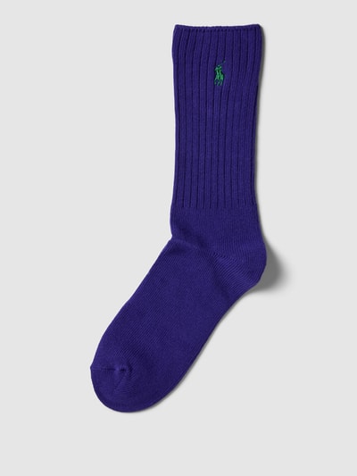 Polo Ralph Lauren Underwear Socken mit Logo-Stitching Purple 1