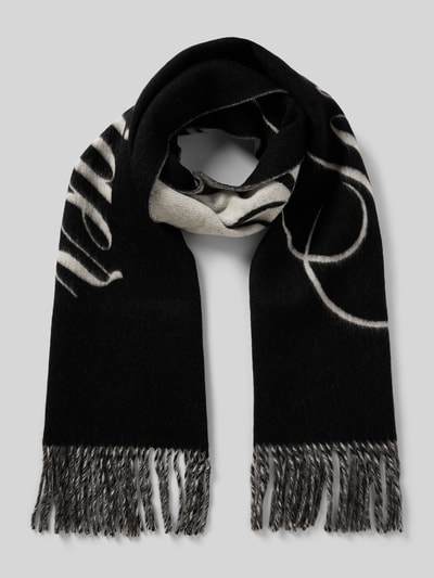 Tommy Hilfiger Schal aus reiner Wolle Black 1