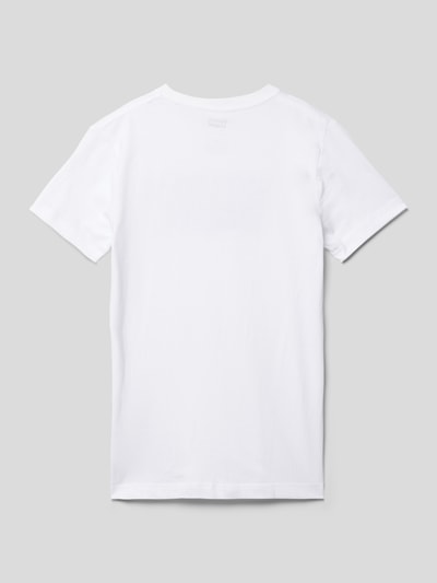 Levi’s® Kids T-shirt met labelprint Wit - 3