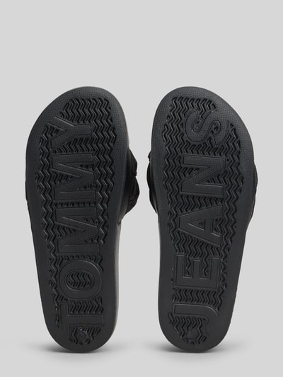 Tommy Hilfiger Badesandale mit geflochtenem Riemen Black 4