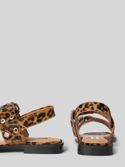 Steve Madden Sandalen mit Klettverschluss Modell 'SARIA' Cognac 2