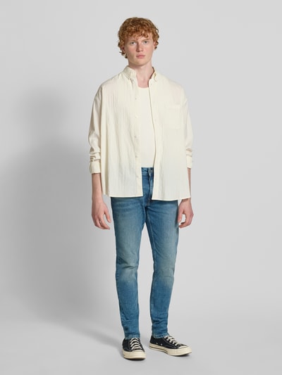 Pepe Jeans Tapered Fit Jeans aus Baumwoll-Mix Modell 'STANLEY' Jeansblau 1