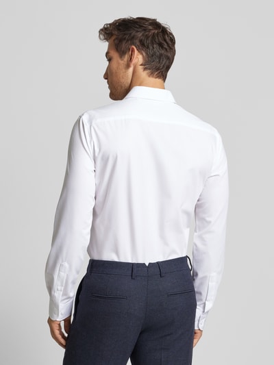 Eterna Slim Fit Business-Hemd mit Kentkragen Weiss 5