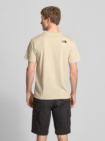 The North Face T-shirt van Katoenmix Model 'EVOLUTION' Offwhite - 5