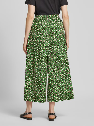 Weekend Max Mara Wide Leg Stoffhose mit gelegten Falten Modell 'VIRGIN' Gruen 5