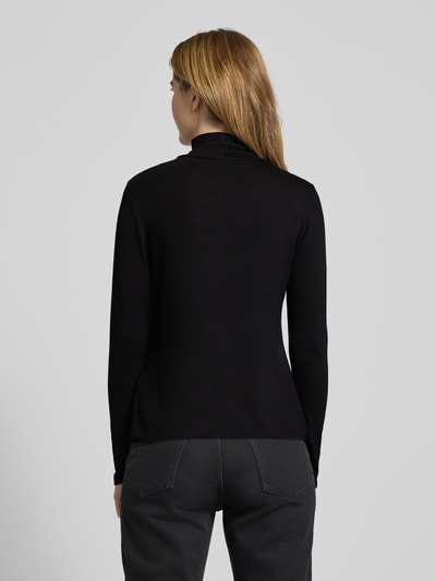 Someday Longsleeve mit Stehkragen Modell 'Kirosie' Black 5