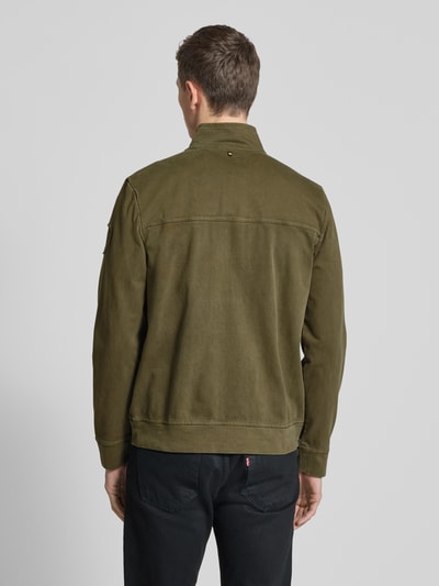 PME Legend jack met opstaande kraag en borstzakken Olijfgroen - 5