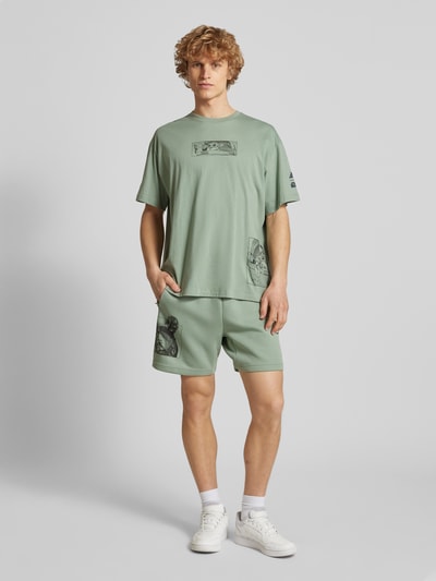 ADIDAS SPORTSWEAR Sweatshorts mit elastischem Bund Bottle 1