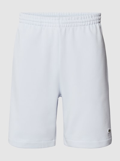 Lacoste Regular Fit Shorts mit elastischem Bund Hellblau 2