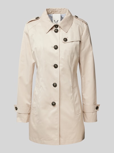 Fuchs Schmitt Trenchcoat mit Leistentaschen Kitt 2