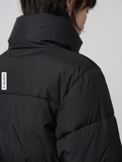BOSS Orange Regular fit jack met opstaande kraag model 'Pagetta' Zwart - 3