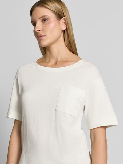 Marc O'Polo Comfort Fit T-Shirt aus reiner Baumwolle Hellgrau 3