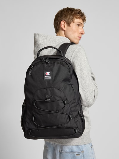 CHAMPION Rugzak met labelpatch Zwart - 1