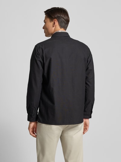 Polo Ralph Lauren Slim Fit Hemdjacke mit Kentkragen Black 5