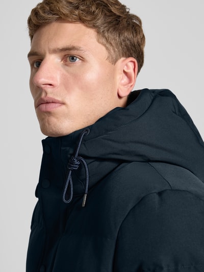 Superdry Steppjacke mit Eingrifftaschen Modell 'Everest' Dunkelblau 3