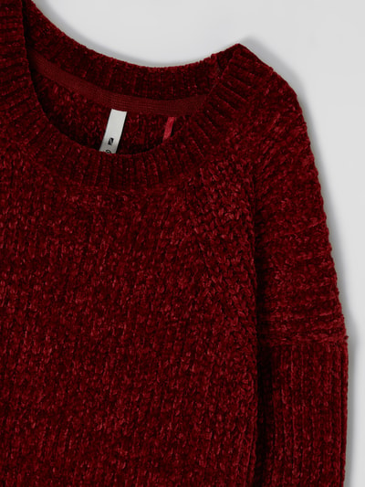 Pepe Jeans Pullover aus Chenille Modell 'Xamira' Rot 2