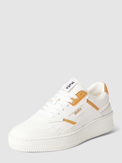 MoEa Vegane Sneaker aus Ananas Modell 'Pineapple' Weiss 2