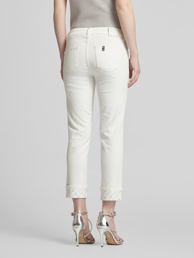 Liu Jo White Skinny Fit Jeans im 5-Pocket-Design Offwhite 5