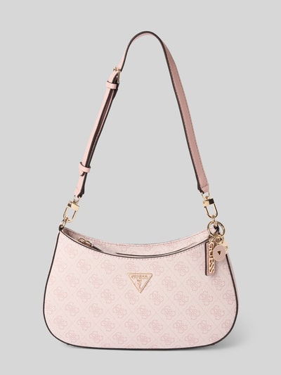 Guess Handtasche mit Label-Applikation Modell 'NOELLE' Rose 2