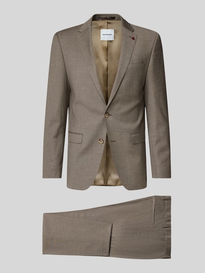 ROY ROBSON Anzug mit Reverskragen Taupe 2