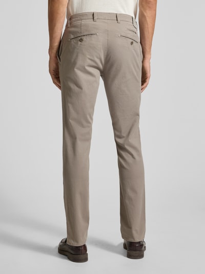Brax Regular Fit Chino mit Gesäßtaschen Modell 'Fabio' Taupe 5