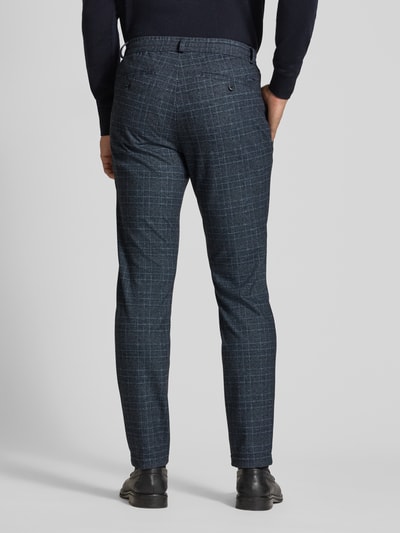 Brax Stoffhose mit Tunnelzug Modell 'Phil' Marine 5