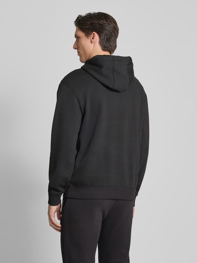 HUGO Hoodie mit Label-Detail Modell 'DapoDayote' Black 5