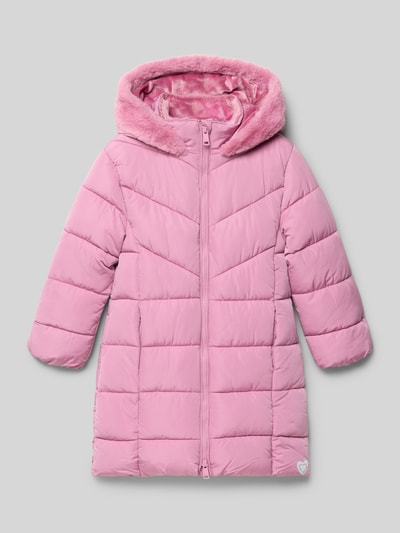 s.Oliver RED LABEL Regular Fit Steppmantel mit Teddyplüsch-Futter
Mauve 1