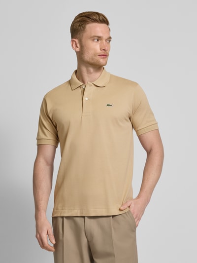 Lacoste Regular Fit Poloshirt mit Label-Patch Beige 4