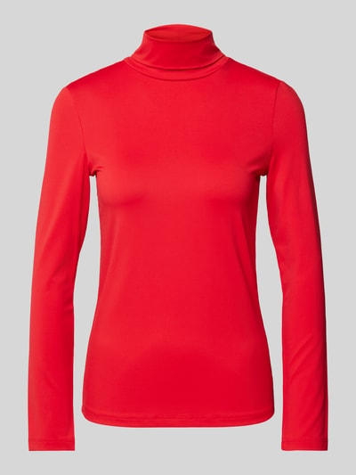 Christian Berg Woman Slim Fit Longsleeve mit Rollkragen Rot 2