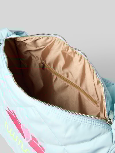 miss goodlife Handtasche mit Steppnähten Hellblau 5
