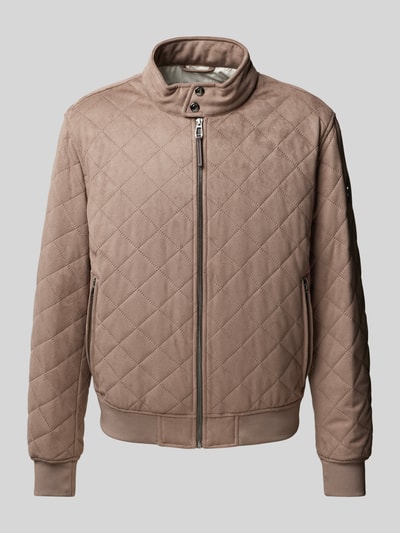 JOOP! Collection Steppjacke mit Stehkragen Modell 'Caden' Beige 2