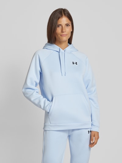 Under Armour Hoodie mit Logo-Print Hellblau 4