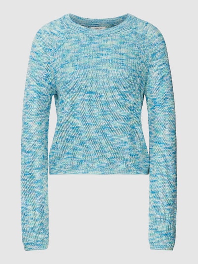 Only Strickpullover in Melange-Optik Modell 'NINA' Ocean 2