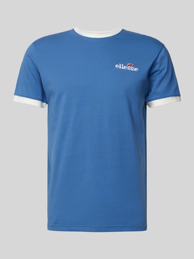 Ellesse T-Shirt mit Label-Stitching Modell 'MEDUNO' Blau 1