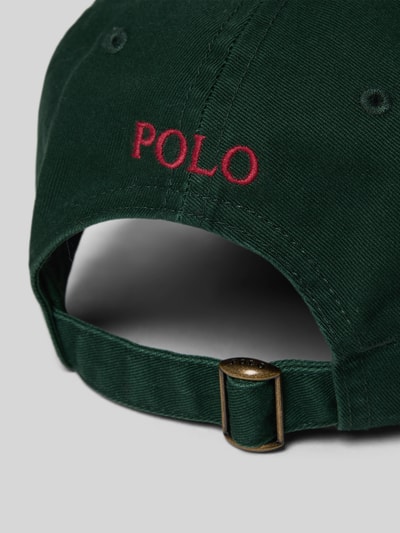 Polo Ralph Lauren Basecap mit Label-Stitching Dunkelgruen 3