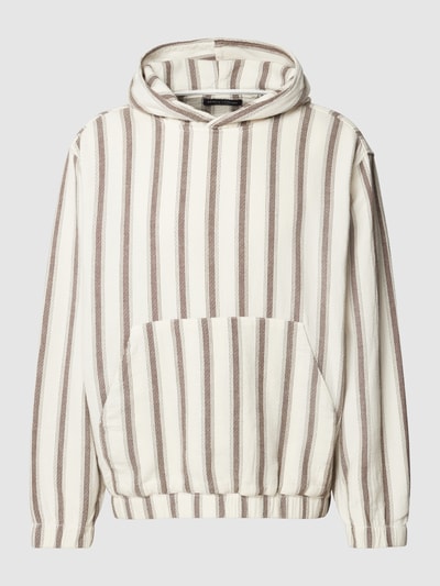 Marc O'Polo Hoodie mit Streifenmuster Offwhite 2