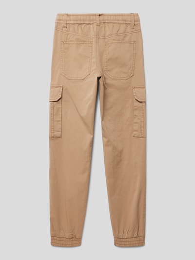 s.Oliver RED LABEL Cargohose mit elastischem Bund Modell 'Pete' Camel 3