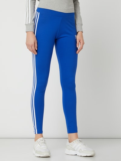 adidas Originals Sportleggings mit Logo-Streifen  Blau 4