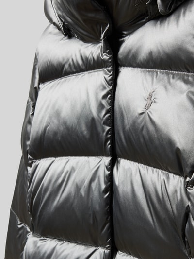 Polo Ralph Lauren Kids Steppmantel Modell 'CELIA' Mittelgrau 2