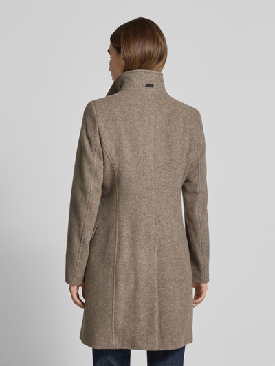 Cinque Mantel mit Stehkragen Modell 'Astrella' Taupe 5