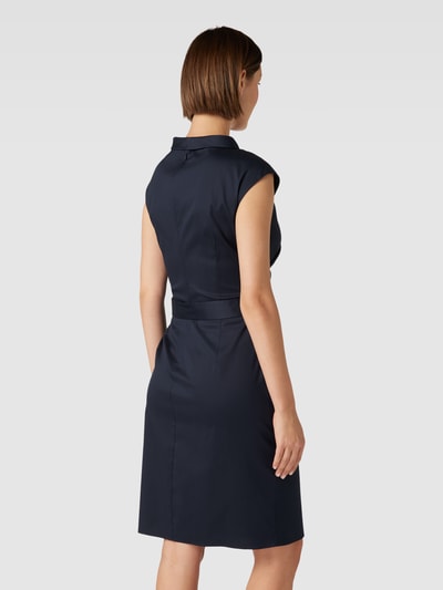 Windsor Cocktailkleid mit Knotendetail Marine 5