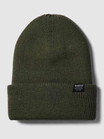 Barts Beanie mit Label-Detail Modell 'KINABALU' Oliv 1